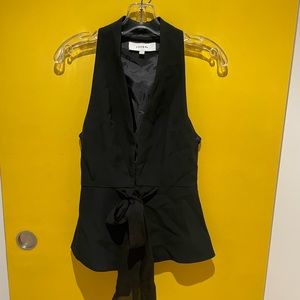 Lover (Nordstrom) corset top with bow detail